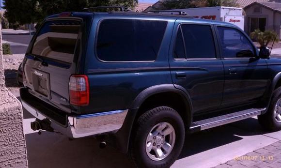 First shots of her in the driveway.  Passenger Rear.