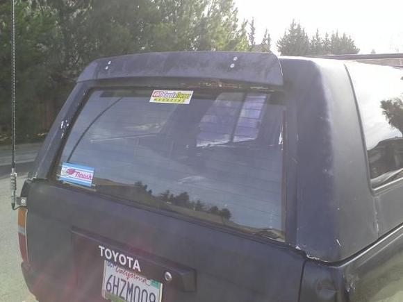 2nd gen rear air deflector, 1st gen 4Runner?
