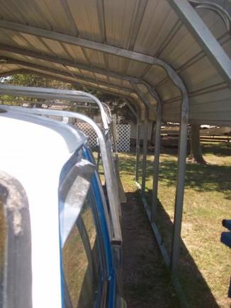 driver side angle of extention