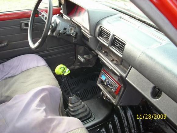 added a tilt steering column