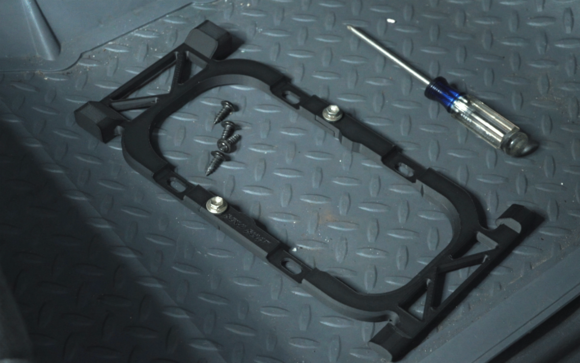 After multiple prototypes, this is the final form of the adapter. It uses two bolts to mount together and uses the OEM screws to mount to the Shifter plate. 