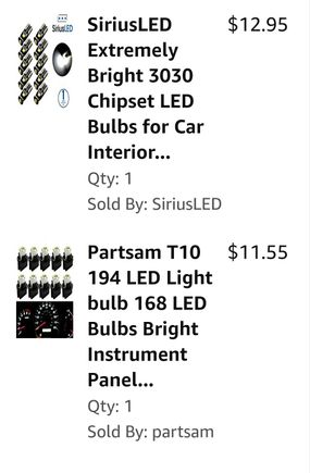 Thanks! I just ordered these. Some for the speedo and the others that might need lighting up more.
They work?