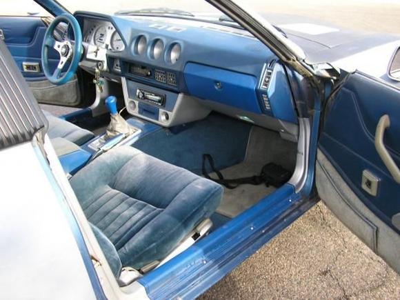 And interior shot of the same Z. After I mostly restored the inside.