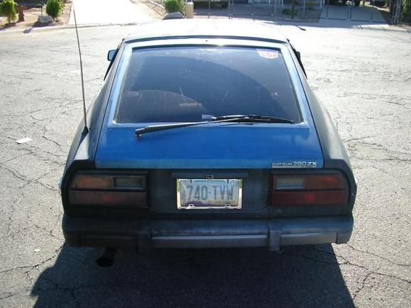 Taken in 2008, after swapping the hatch from my '81.