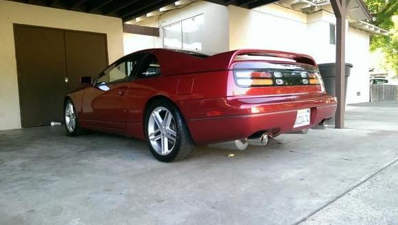 Ass shot. MoMo wheels.