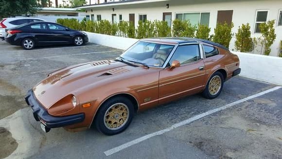 280ZX Day 1 - Just after purchase before doing any work to it. Purchase on 08-15-2017