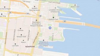 Map for Presidential Plaza at Newport - Jersey City, NJ