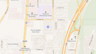 Map for Abbey Ridge Apartments - Seatac, WA