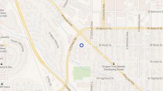 Map for Eagle Pointe Apartments - Boise, ID