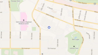 Map for Adams Lane Apartments - Lewiston, ID