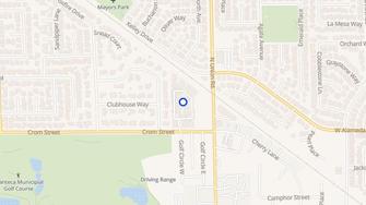 Map for Park Place Apartments - Manteca, CA