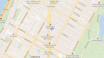 Map for 140 West 69th Street - New York, NY