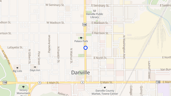 Map for Duckett's Auction & Real Est - Danville, IL