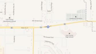 Map for Woodstone Apartments - Leesburg, GA