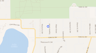 Map for Oak Terrace Apartments Homes - Tacoma, WA