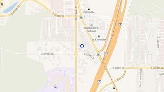 Map for Crosspointe Apartments - Federal Way, WA