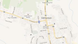 Map for Edmonton Senior - Edmonton, KY