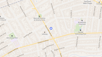 Map for 532 Bancroft Apartments - San Leandro, CA