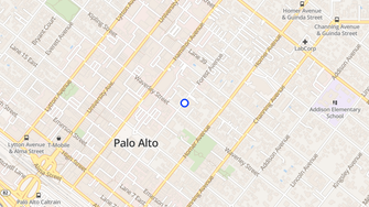 Map for 725 Cowper Apartments - Palo Alto, CA