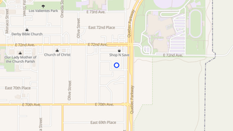 Map for Highland Legends Apartments & Townhomes  - Commerce City, CO