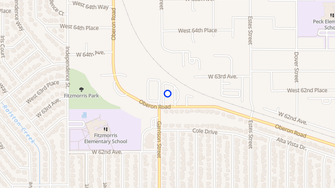 Map for Grandview Apartments - Arvada, CO