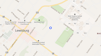 Map for Fort Springs Apartments - Lewisburg, WV