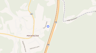 Map for Pocatalico Village Apartments - Charleston, WV