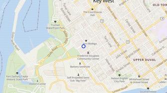 Map for Douglass Square Apartments - Key West, FL