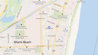 Map for Tricia Development Corporation - Miami Beach, FL