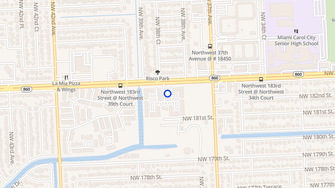 Map for Douglas Pointe Apartments - Miami Gardens, FL