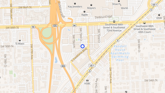 Map for Metropolis at Dadeland - Miami, FL