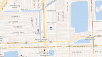 Map for Twenty Second Avenue Apartment - Opa Locka, FL