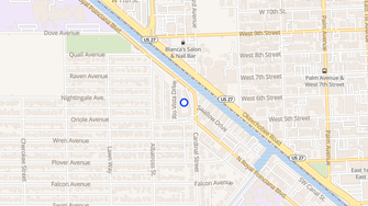 Map for Saratoga Springs Apartments - Miami Springs, FL