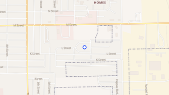 Map for Cottonwood Apartments - Gering, NE
