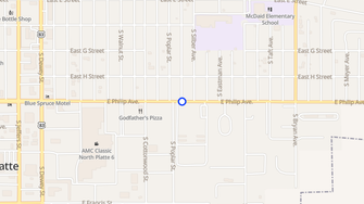 Map for South Platte Terrace Apartments - North Platte, NE