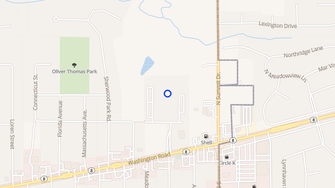 Map for Tall Oaks Village - Washington, IL