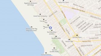 Map for Beach House Apartments - Venice, CA