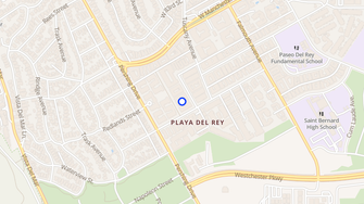 Map for Delgany Court Apartments - Playa Del Rey, CA