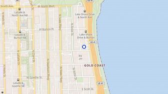 Map for The Deco North Lake Shore - Chicago, IL