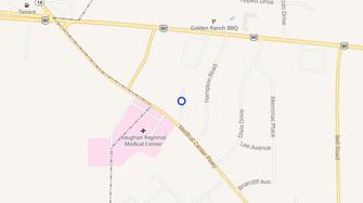 Map for Les Chateaux Apartments - Selma, AL