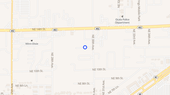 Map for Silver Forest Apartments - Ocala, FL