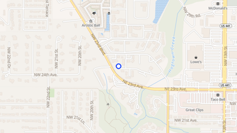 Map for Covered Bridge Apartments - Gainesville, FL