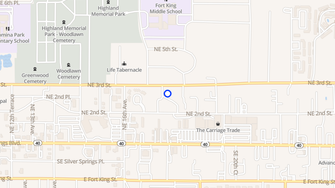 Map for Briarwood Apartments - Ocala, FL