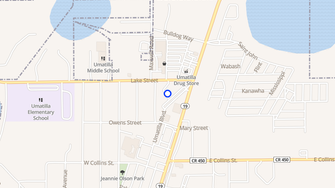 Map for Pearl Lane Apartments - Umatilla, FL