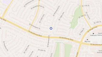 Map for White Peaks Apartments - Vancouver, WA