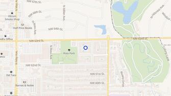 Map for Fairway Park Apartments - Oklahoma City, OK