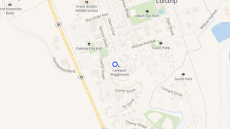 Map for Larkspur Apartments - Colstrip, MT