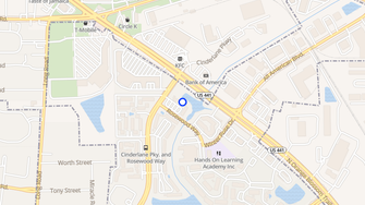 Map for Tzadik Brookside  - Orlando, FL