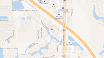 Map for West Winds Apartments - Orlando, FL