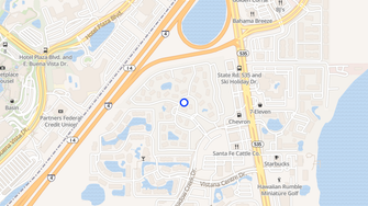 Map for Vista Way Apartments - Orlando, FL